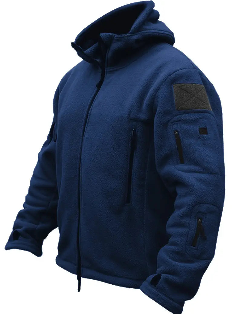 Jef -  Men's Fleece Lined Windproof Winter Jacket