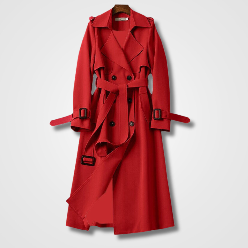 Noa - Elegant women's spring trench coat