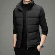 Colton - Men's Stand-Up Collar Vest without Sleeves