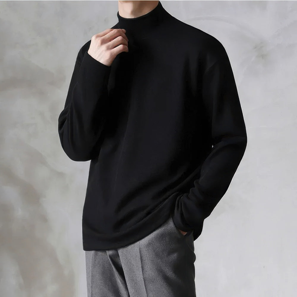 Fletcher - Velvet turtleneck for men