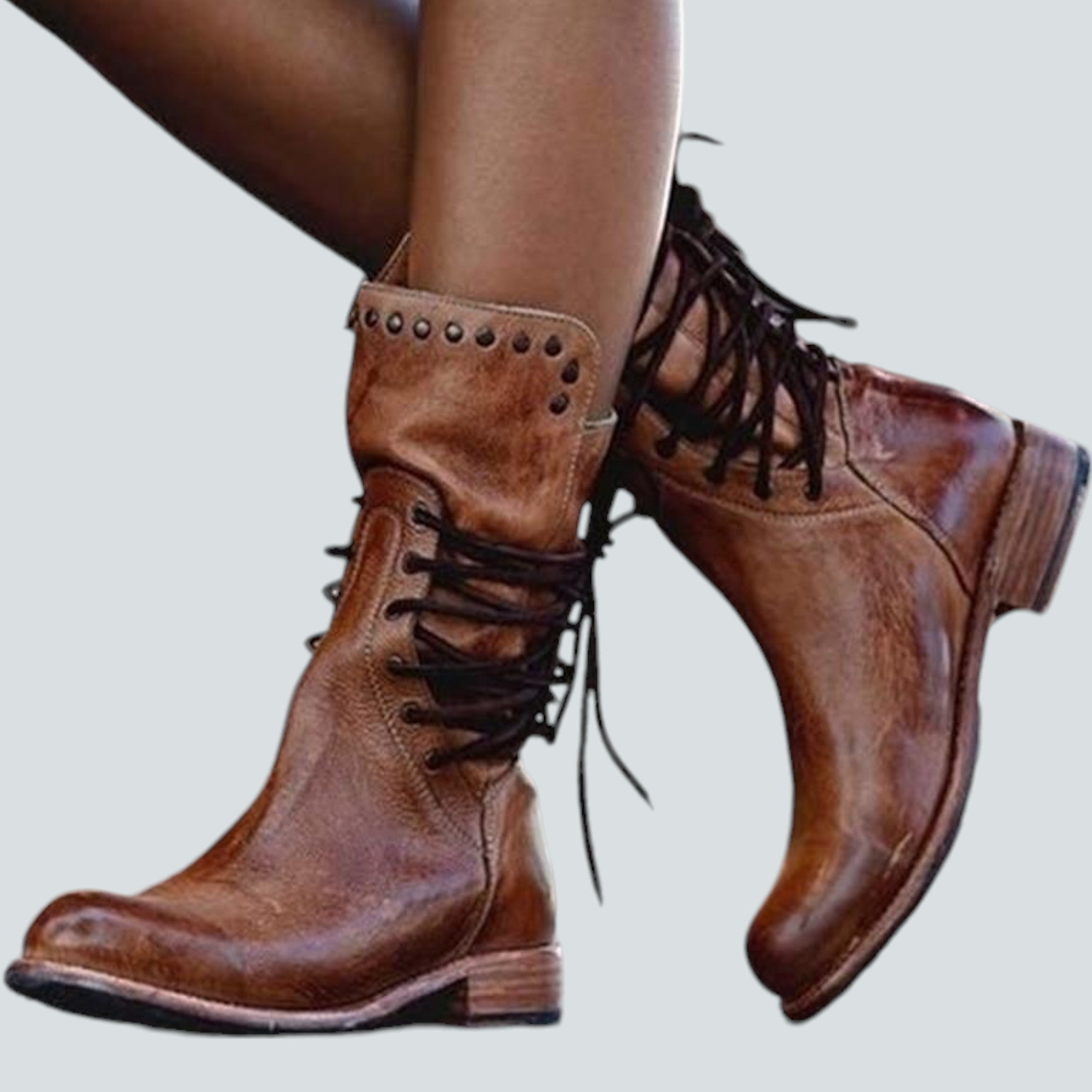 Dulce - Stylish long leather boots