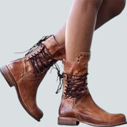 Dulce - Stylish long leather boots