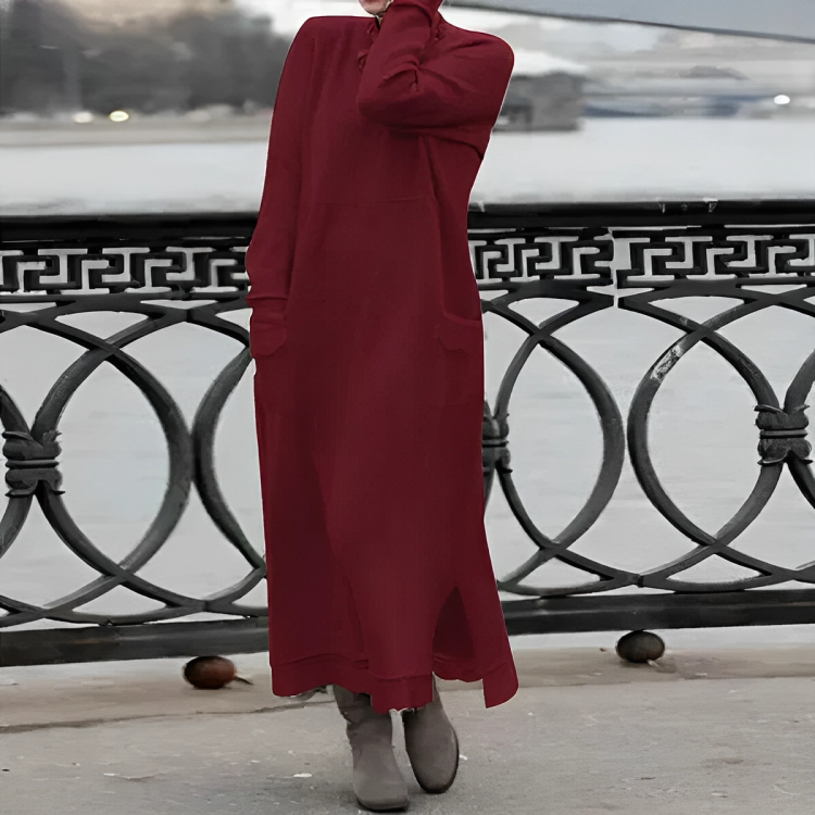 Zita - Casual Long Winter Dress