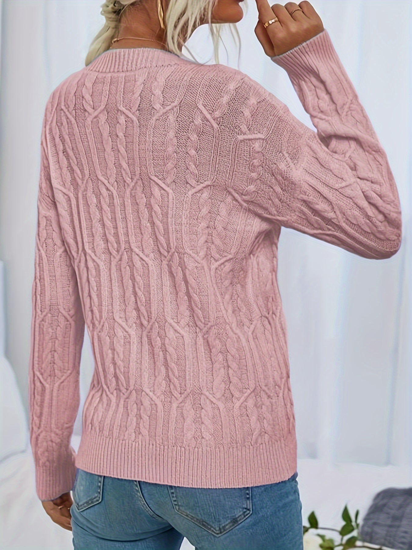 Mathilde - Ladies Casual Knitted Sweater