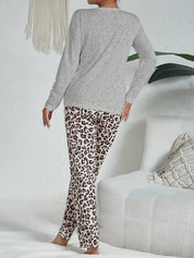 Judith - Women's Leopard Pajama Set