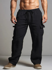 Coen - Men's Baggy Linen Pants