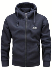 Ander - Warm Men's Hooded Fleece Jacket