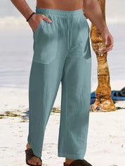 Cees - Men's baggy linen trousers