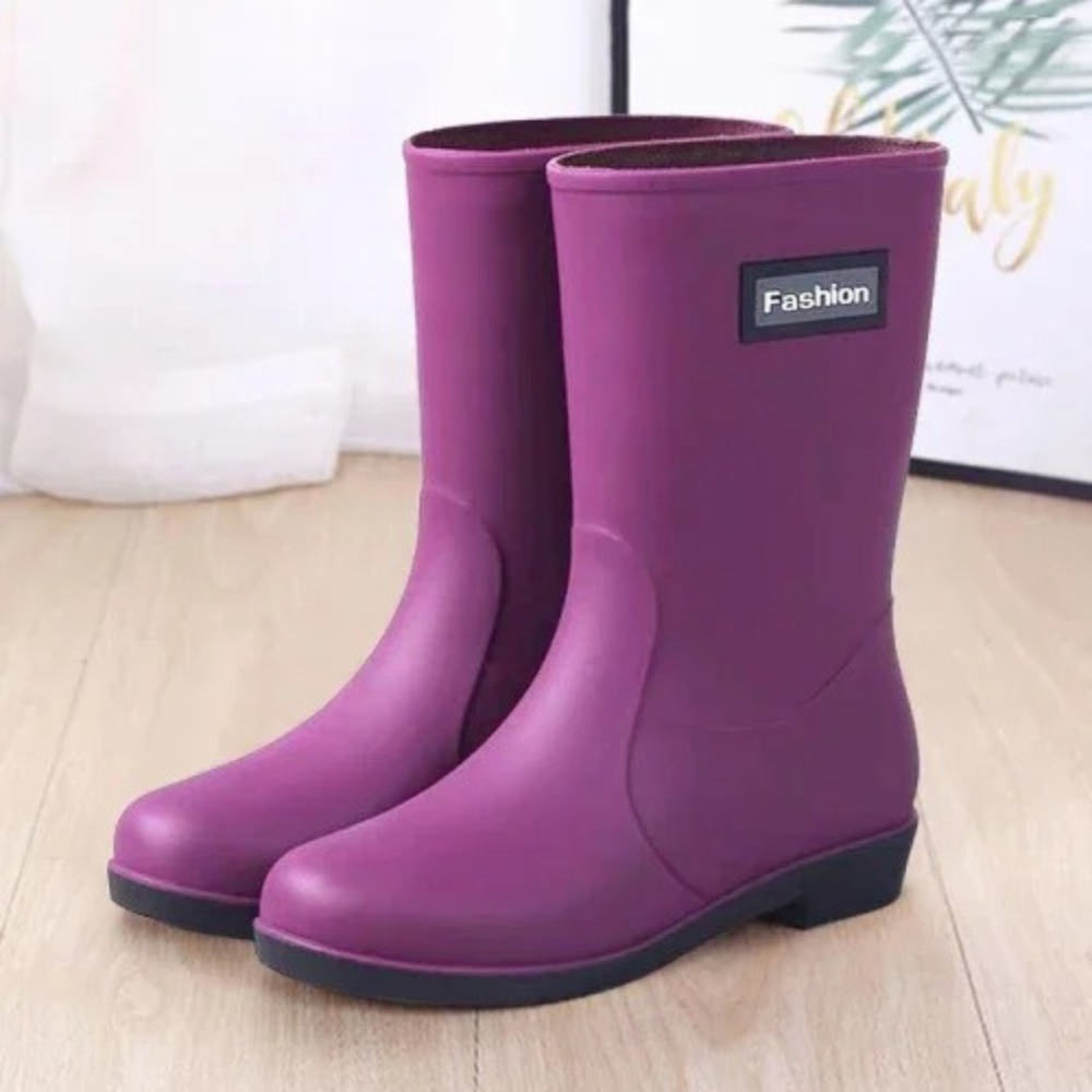 Naya - Women's Rain Boots Comfort and Safety, Waterproof, Detachable Lining