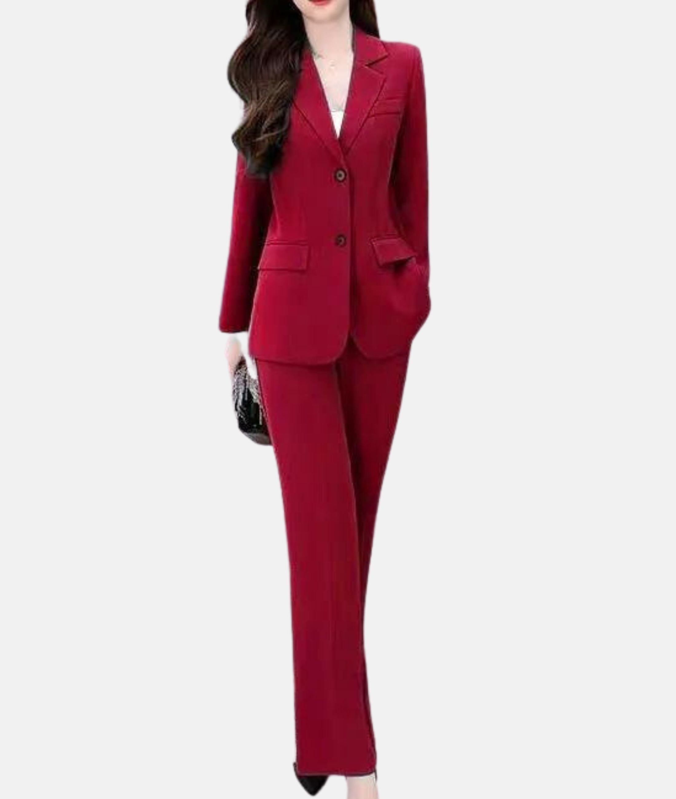 Cataleya -  Stylish pantsuit with fitted blazer