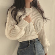 Angelica - Cropped Sweater for Women