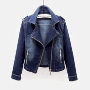 Aleah - Women's denim jacket