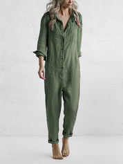 Isla - Long sleeve jumpsuit