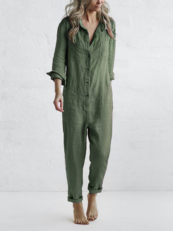 Isla - Long sleeve jumpsuit