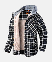 Damien - Checked Flannel Jacket for men