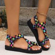 Nayeli -  Sandals for women with a strap design