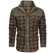 Ozzy - Warm flannel jacket for men