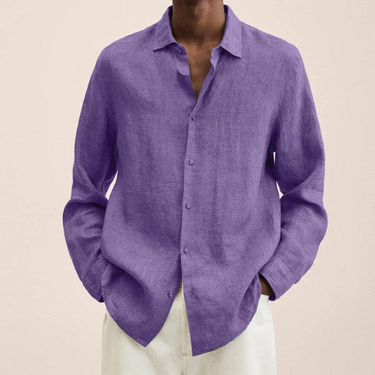 Zayn - Elegant men's linen shirt