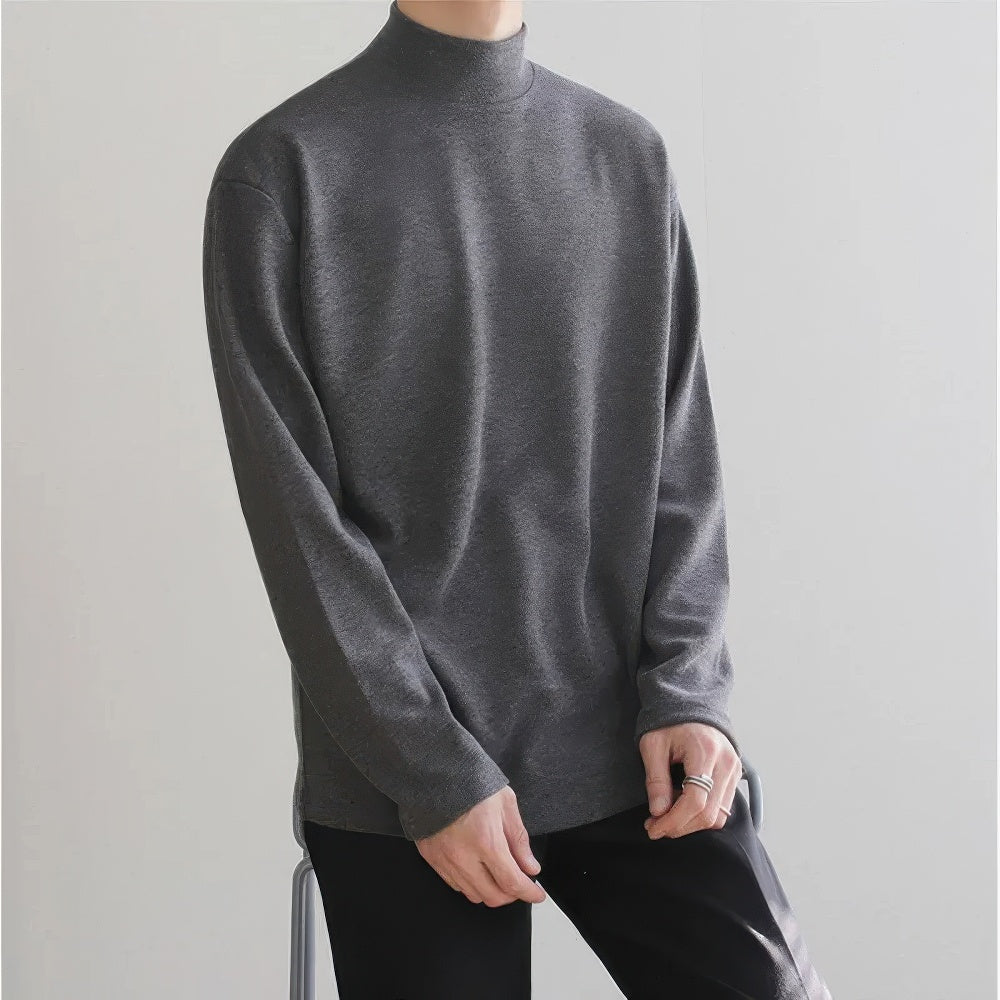 Fletcher - Velvet turtleneck for men