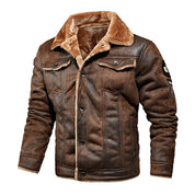 Soren - Winter hero leather jacket for men