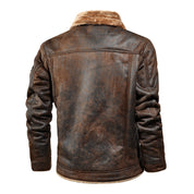 Soren - Winter hero leather jacket for men