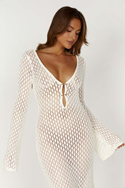 Lenora -  Mesh Beach Dress That Is Lightweight