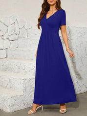 Lorelei -  Short-sleeved maxi dress