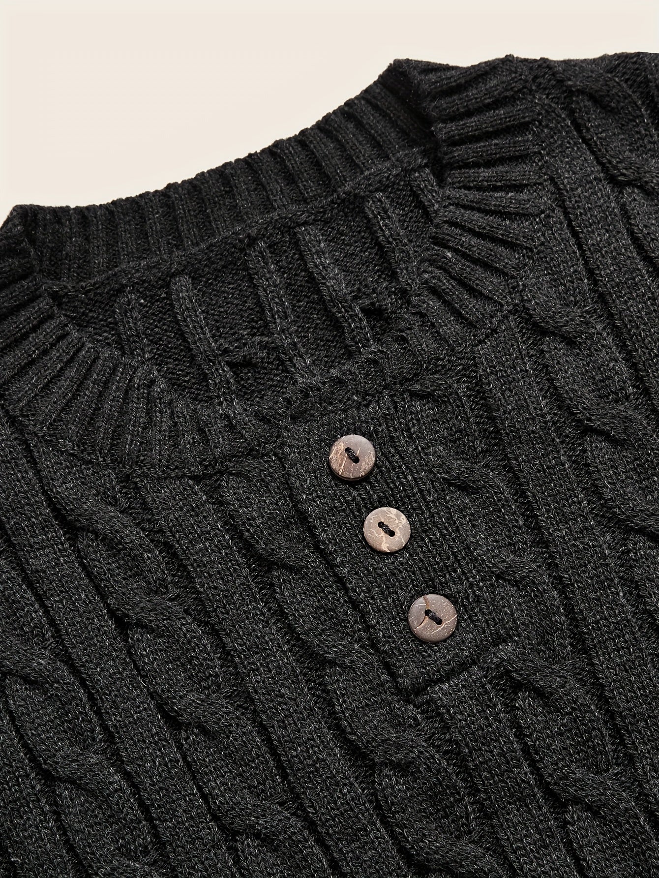 Piet - Men's Casual Button Sweater