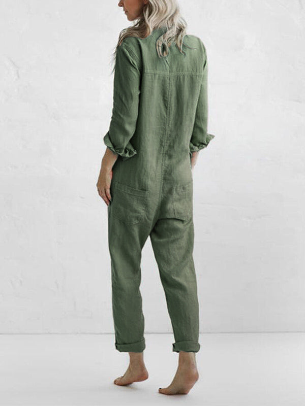 Isla - Long sleeve jumpsuit