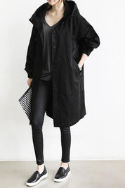 Juliana - Waterproof trench coat with hood