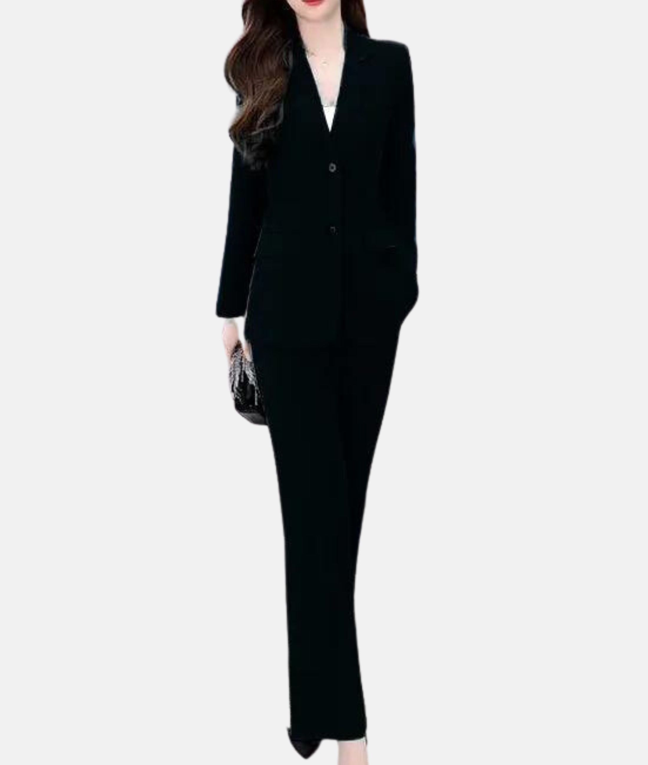 Cataleya -  Stylish pantsuit with fitted blazer