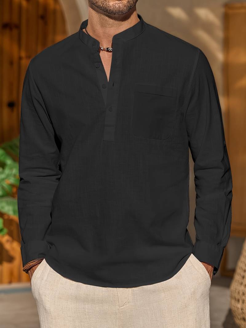 Charles - Elegant Linen Shirt for Men