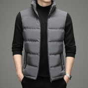 Colton - Men's Stand-Up Collar Vest without Sleeves