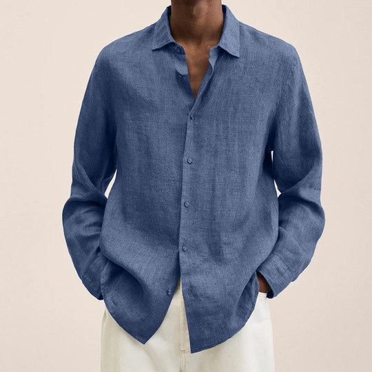 Zayn - Elegant men's linen shirt