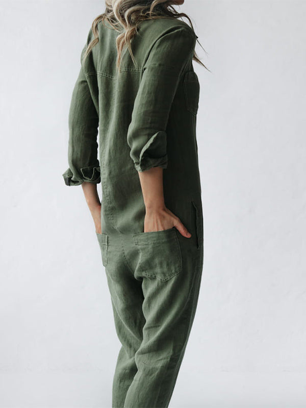 Isla - Long sleeve jumpsuit