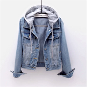 Isabela - Hooded denim jacket