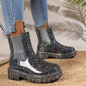 Valery - High Heel Rain Boots