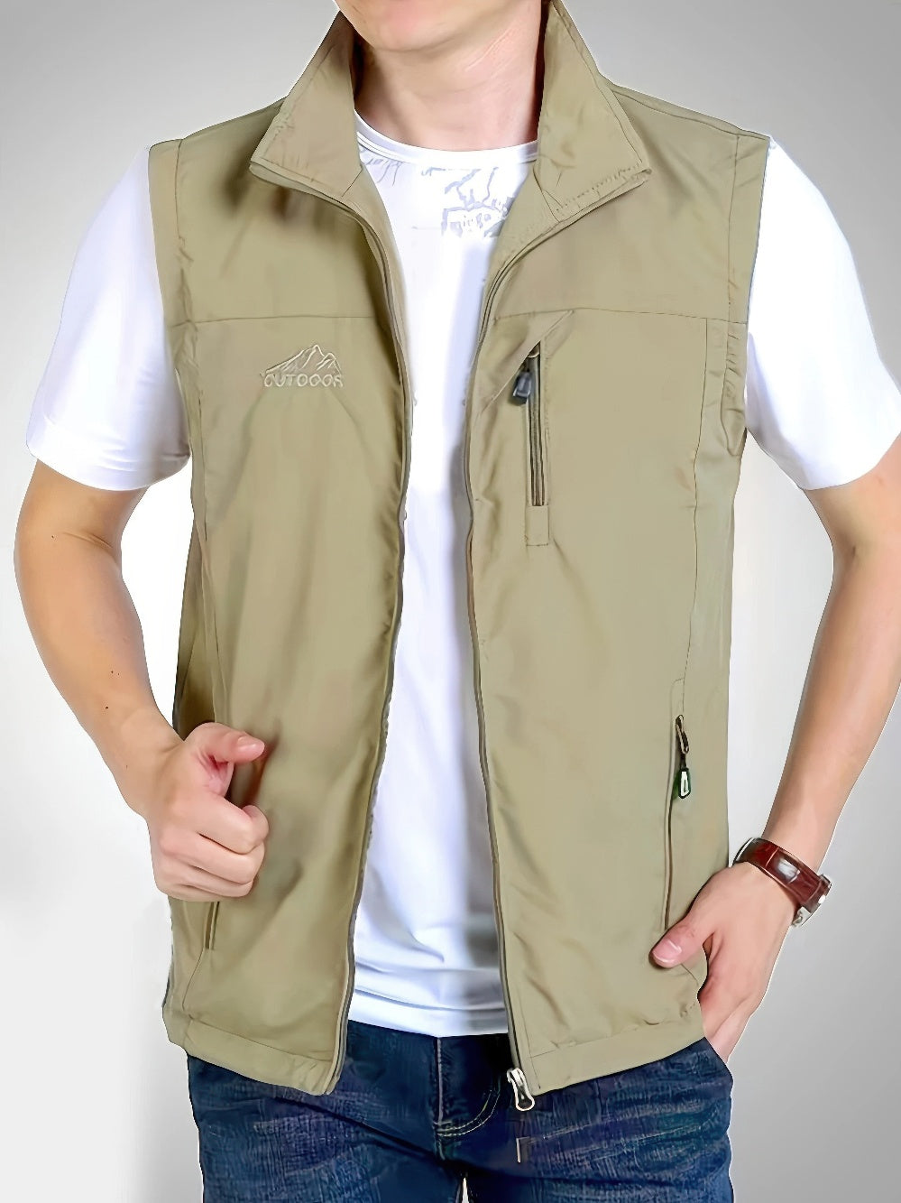 Jose - Men's Casual Sleeveless Cardigan