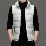 Colton - Men's Stand-Up Collar Vest without Sleeves