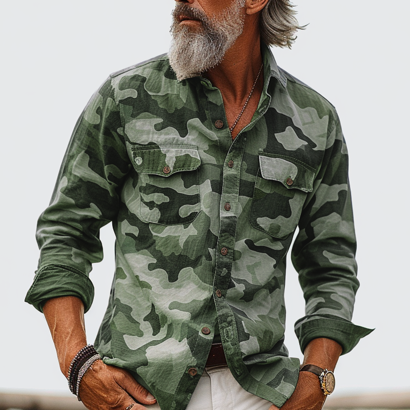 Matias - Military-inspired shirt