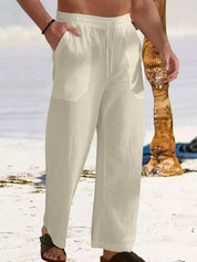 Cees - Men's baggy linen trousers