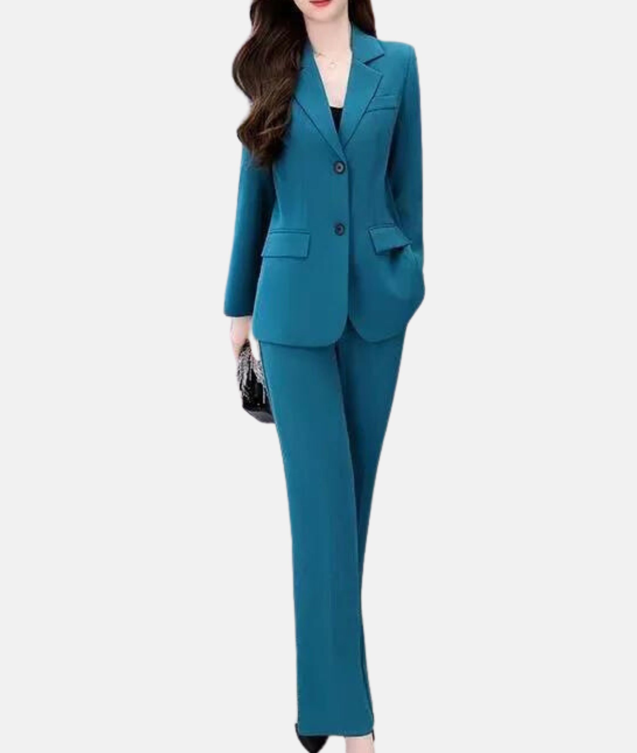 Cataleya -  Stylish pantsuit with fitted blazer