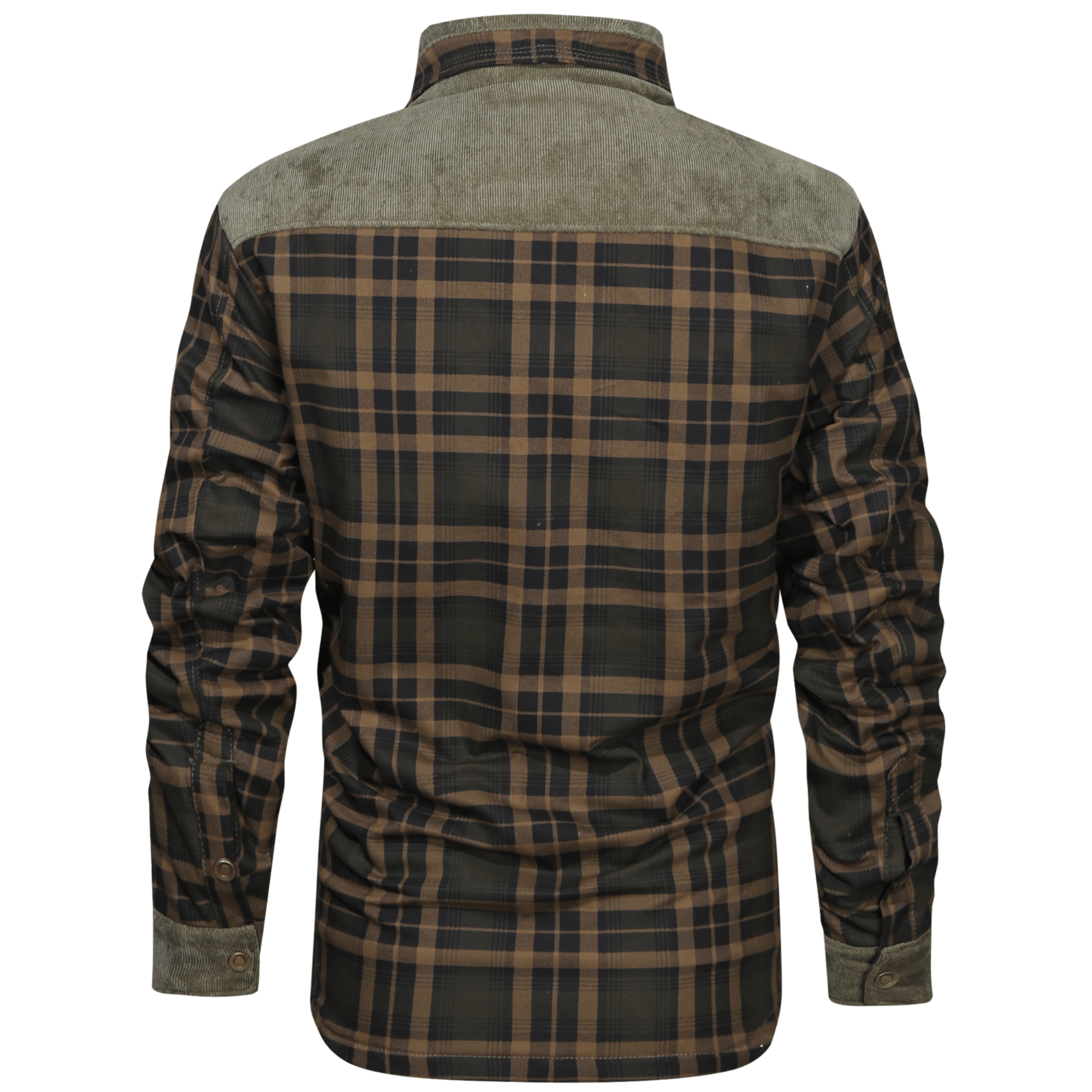 Ozzy - Warm flannel jacket for men