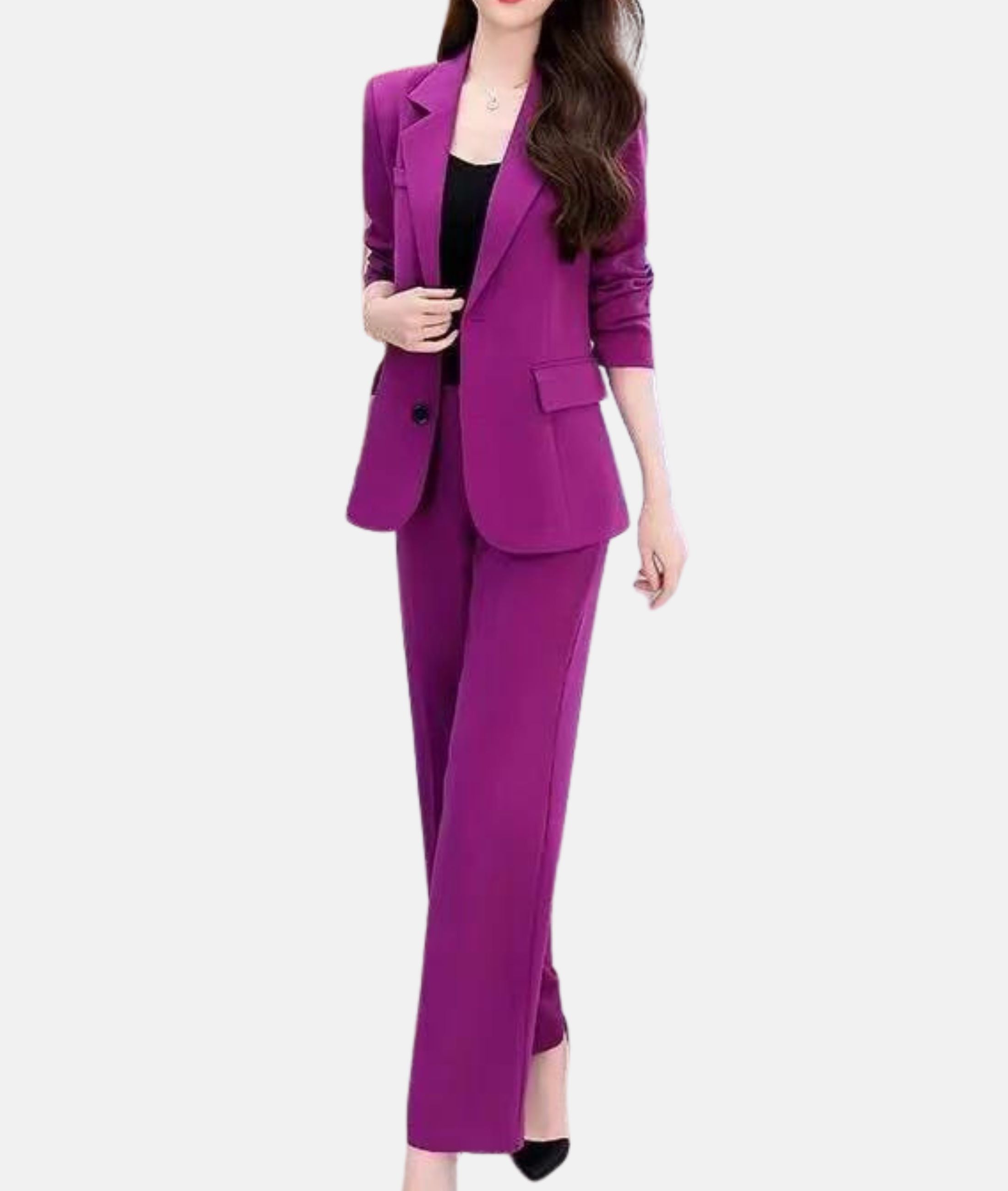 Cataleya -  Stylish pantsuit with fitted blazer