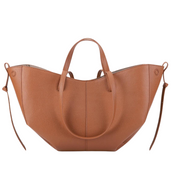 Melody - Large grained leather handbag