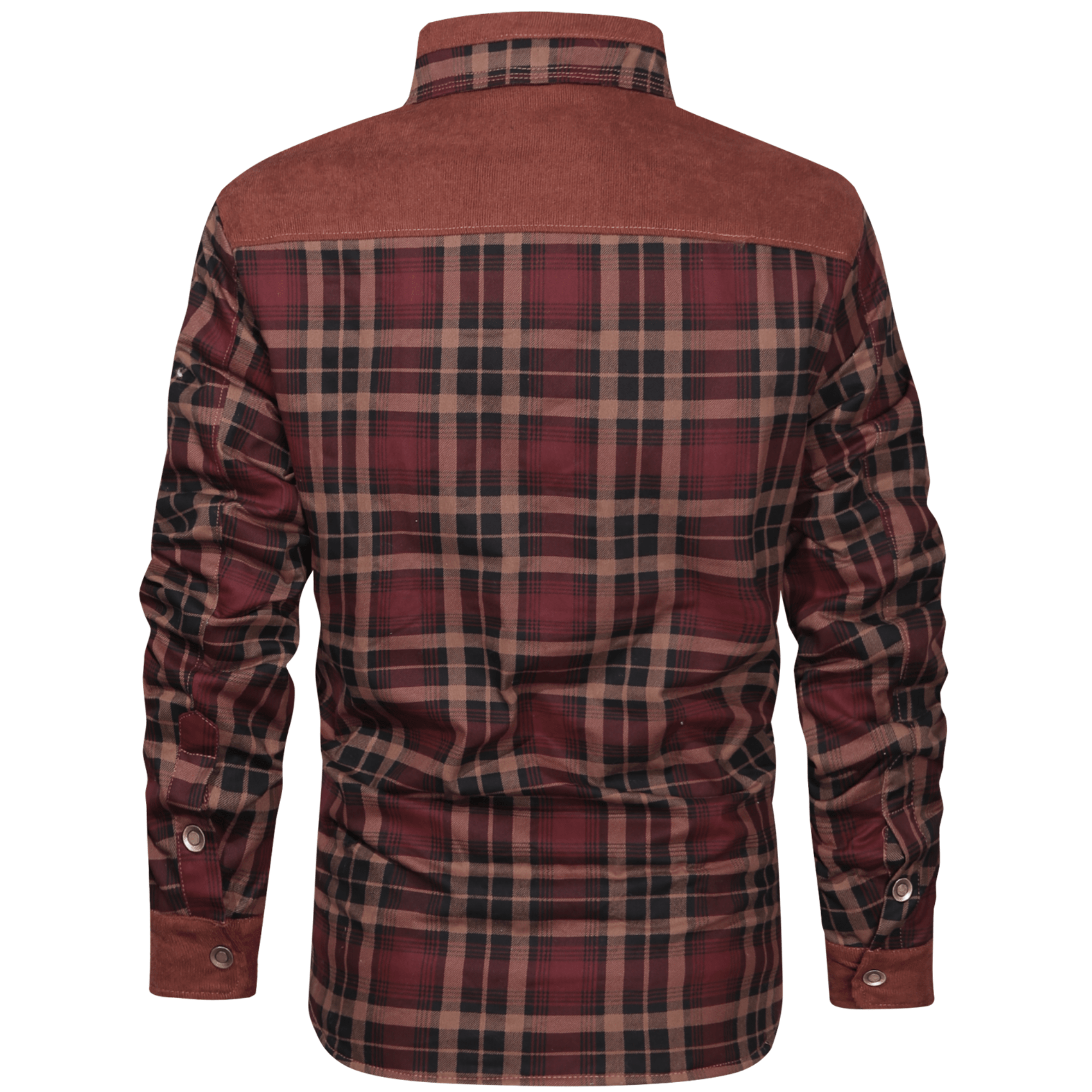 Ozzy - Warm flannel jacket for men