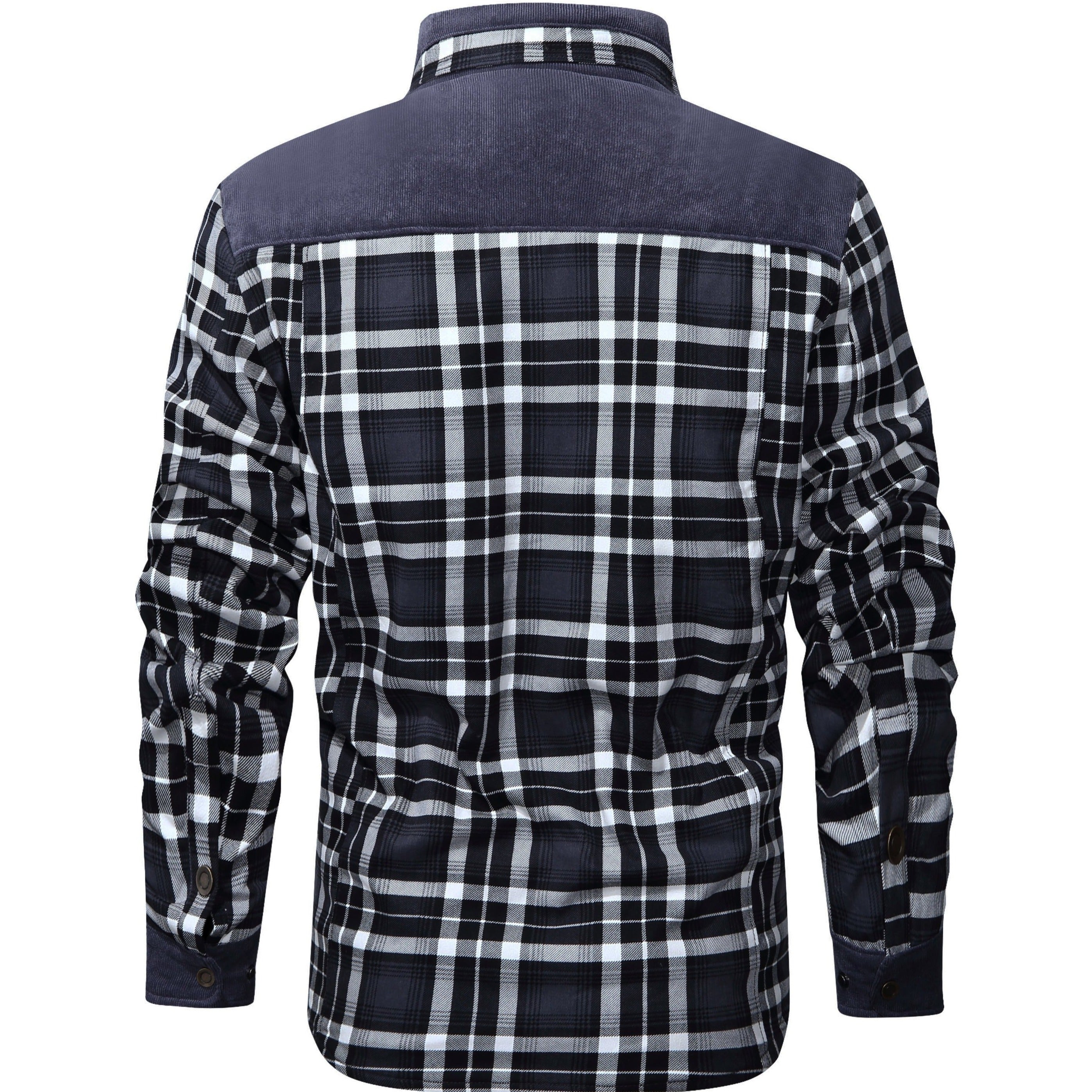 Ozzy - Warm flannel jacket for men