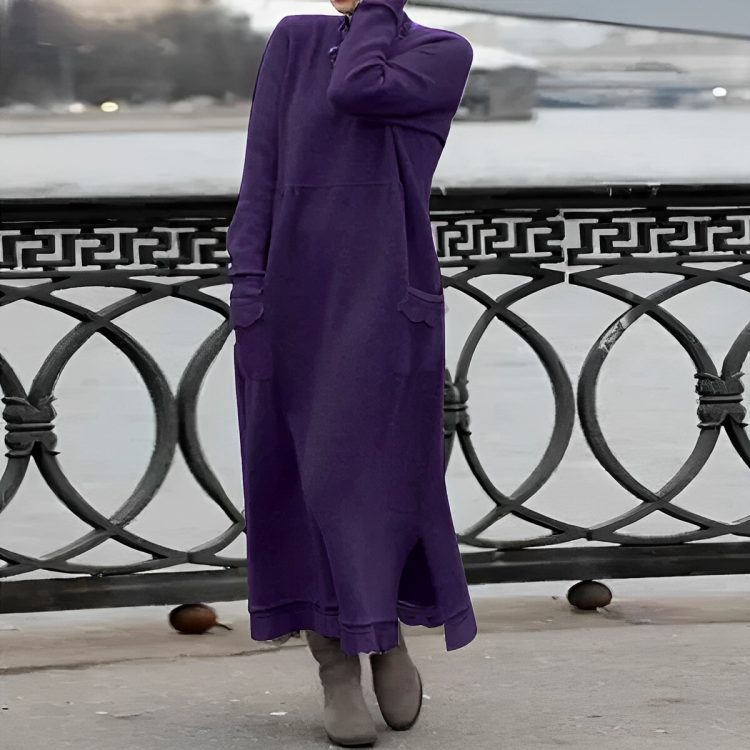 Zita - Casual Long Winter Dress