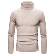 Enzo - Knitted Men's Turtleneck Sweater