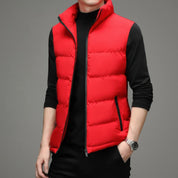 Colton - Men's Stand-Up Collar Vest without Sleeves